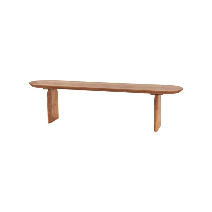 World Interiors Catalina Natural 70 Inch Dining Bench WIF-ZWCATBNNA