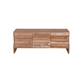 World Interiors Catalina Natural 59 Inch Media Cabinet