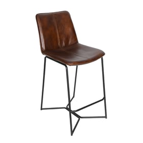 World Interiors Brisben Chestnut Counter Chair