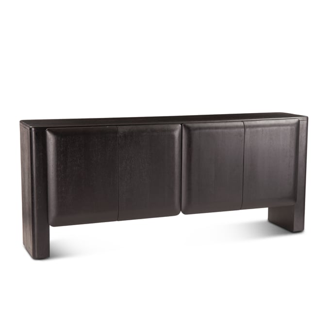 World Interiors Oslo Black Sideboard WIF-ZWOSLSB75BLK