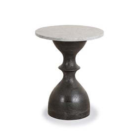 World Interiors Palm Desert Walnut Side Table