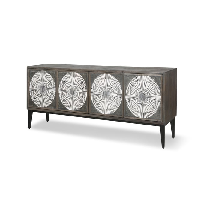 World Interiors Palm Desert Vintage Gray Sideboard WIF-ZWPDMSBVG