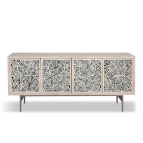 World Interiors Palm Desert White Sideboard