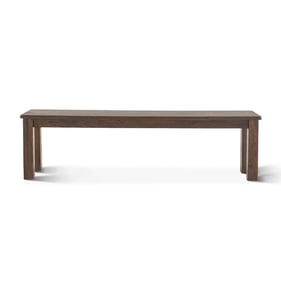 World Interiors Hamilton Walnut Dining Bench