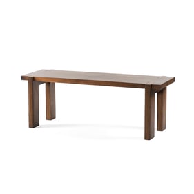 World Interiors Dellio Acorn Brown Dining Bench