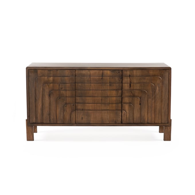 World Interiors Dellio Acorn Brown Sideboard WIF-ZWDELSB60AB