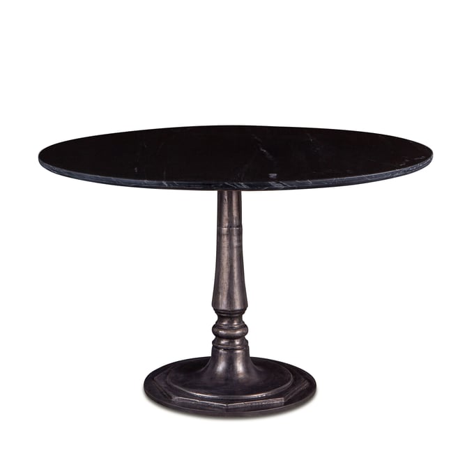 World Interiors Palm Desert Black Marble Dining Table WIF-ZWPDCAFEBA