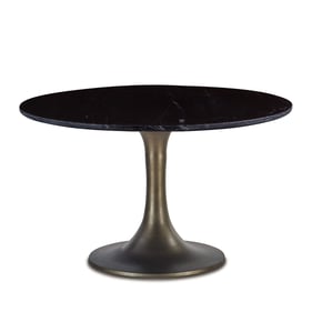 World Interiors Palm Desert Natural Black Dining Table