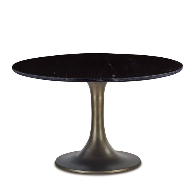 World Interiors Palm Desert Natural Black Dining Table WIF-ZWPDBRZTULBLA