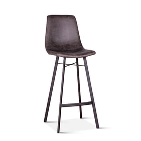 World Interiors Hudson Charcoal Bar Chair