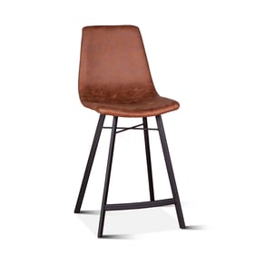 World Interiors Hudson Brown Counter Chair