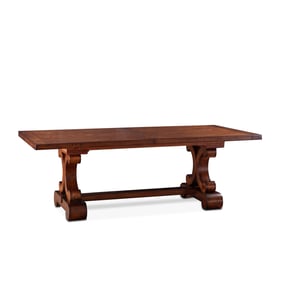 World Interiors Grassroots Chestnut Brown Extension Table