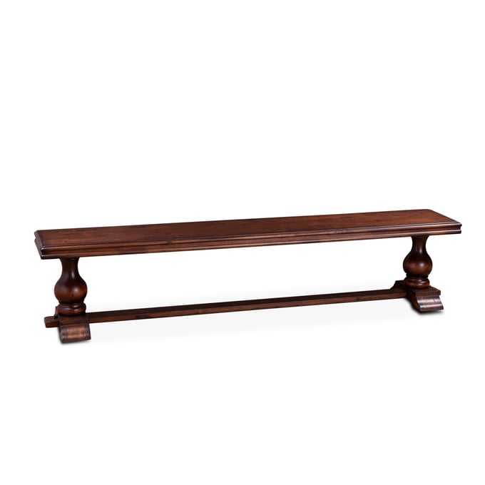 World Interiors Grassroots Brown Bench WIF-ZWTUSBN82CH