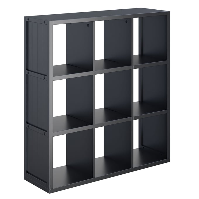 Winsome Timothy Black Wood Cube Bookcase WNS-20040