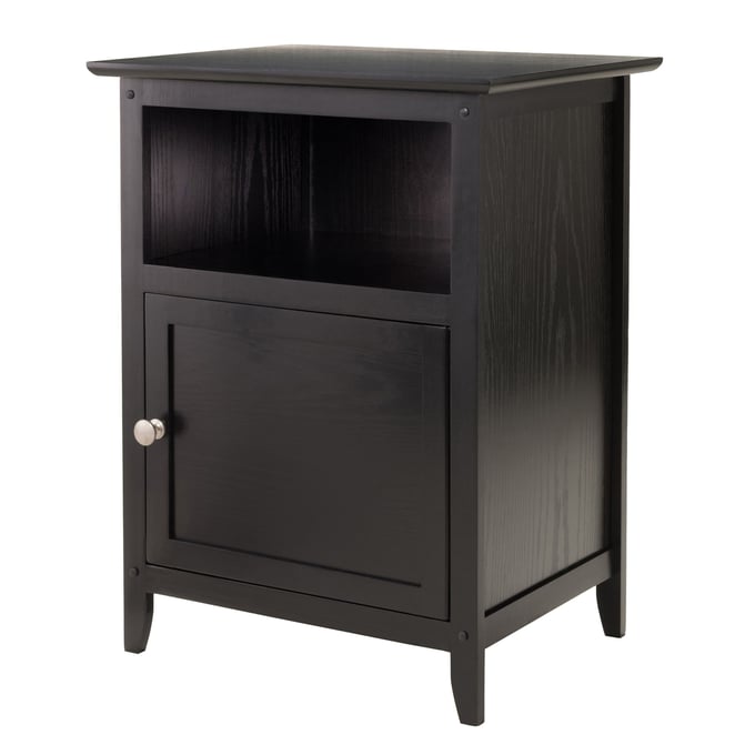 Winsome Henry Black Wood Accent Table WNS-20115