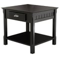 Timber Accent Table, Black