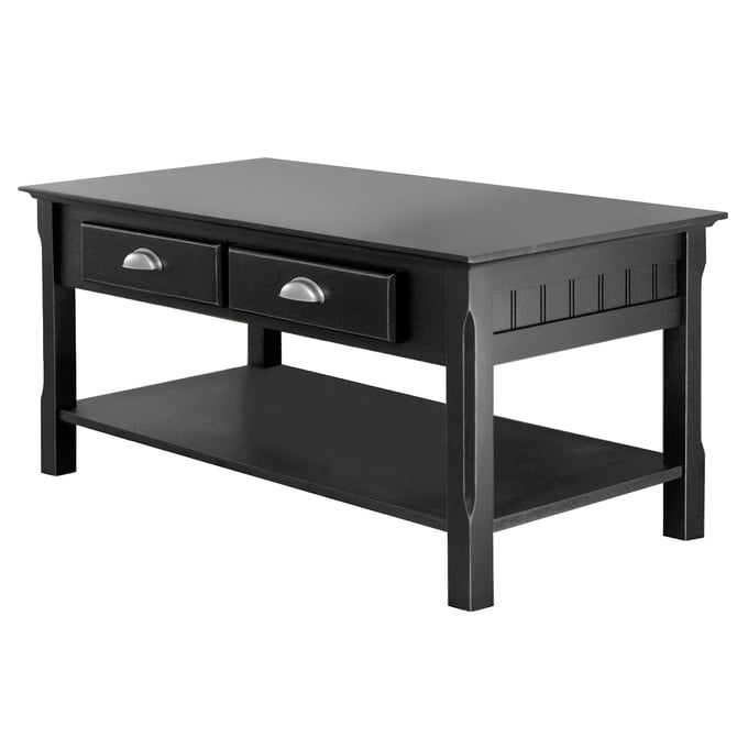 Winsome Timber Black Wood Coffee Table WNS-20238