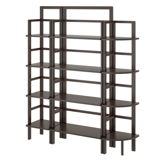 Winsome Wood Aiden Coffee 3pc Bakers Rack WNS-23388