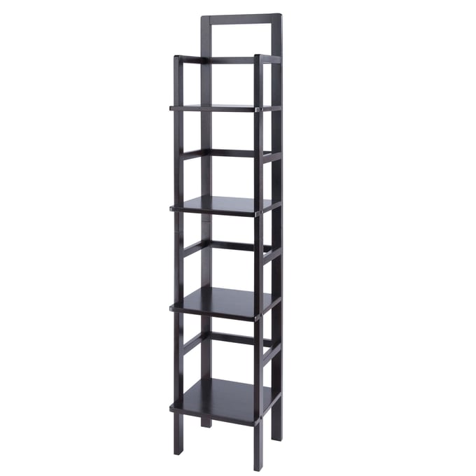 Winsome Aiden Coffee Narrow Bakers Rack WNS-23582