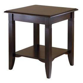 Winsome Nolan Cappuccino Wood Accent Table