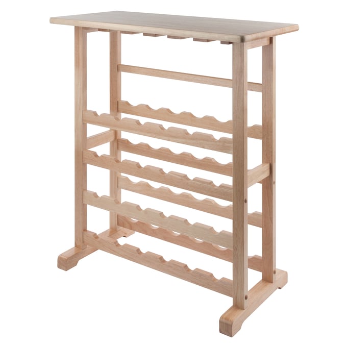 Winsome Vinny Natural Wood 24 Bottle Wine Rack WNS-83024