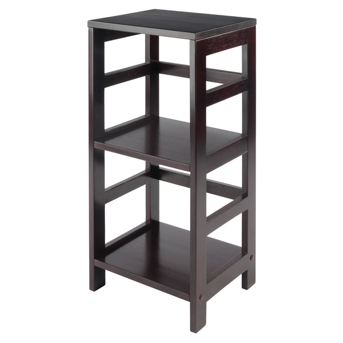 Winsome Leo Espresso 2 Tier Storage Shelf WNS-92314