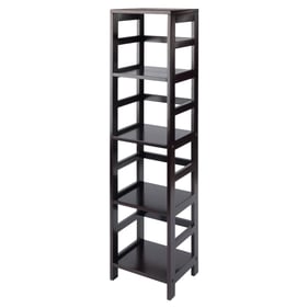 Winsome Leo Espresso 4 Tier Storage Shelf