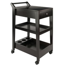 Winsome Jeston Espresso Entertainment Cart