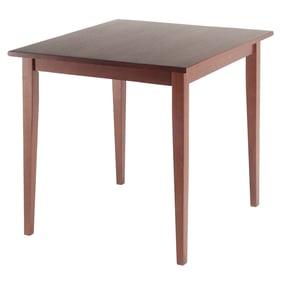 Winsome Groveland Walnut Wood Square Dining Table