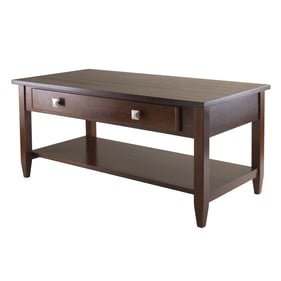 Winsome Richmond Walnut Wood Coffee Table