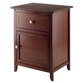 Winsome Eugene Walnut Wood Accent Night Stand