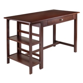 Winsome Velda Walnut Wood Writing Desk