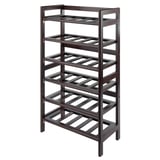 Clifford Foldable Shoe Rack Natural - Winsome