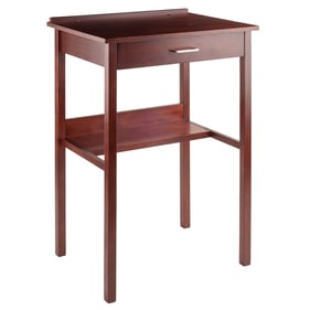 Winsome Ronald Walnut Solid Wood High Desk