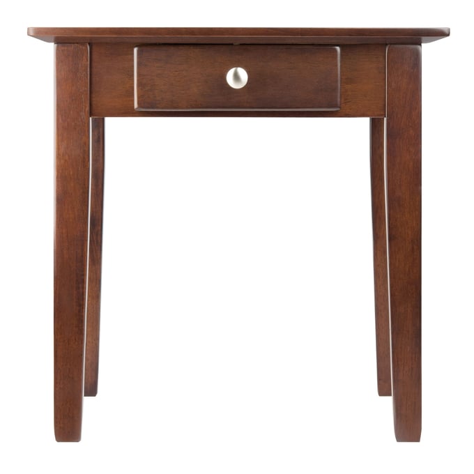 Winsome Rochester Walnut Wood End Table WNS-94821