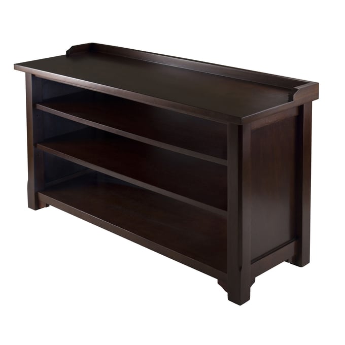 Winsome Dayton Walnut Storage Hall Bench WNS-94841