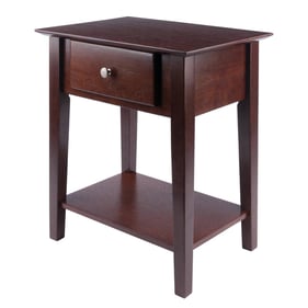 Winsome Rochester Walnut Wood Night Stand