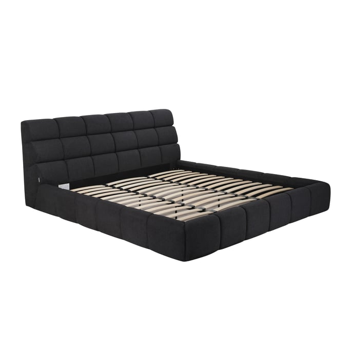 Whiteline Owen Dark Grey King Bed WTL-BK2010F-DGRY