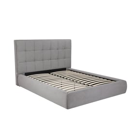 Whiteline Dexter Grey Queen Bed