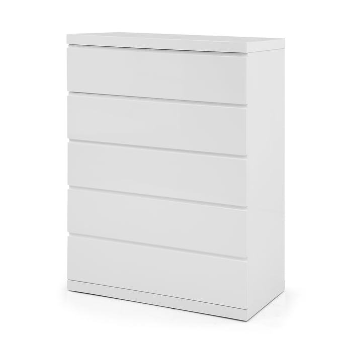 Whiteline Anna White Drawer Chest WTL-CD1207-WHT