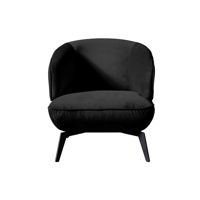 Whiteline Mersin Black Accent Chair WTL-CH1756F-BLK