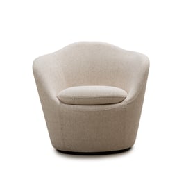 Whiteline Stone Beige Accent Chair