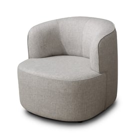 Whiteline Denn Light Grey Accent Chair