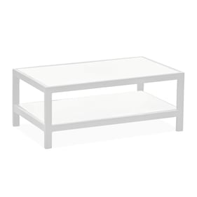 Whiteline Angelina White Outdoor Coffee Table