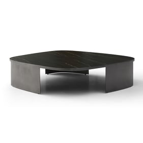 Whiteline Tori Black Large Coffee Table