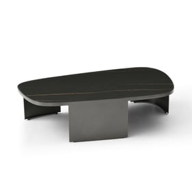 Whiteline Tori Black Small Coffee Table