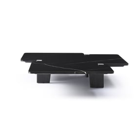 Whiteline Amora Black Coffee Table