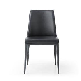 Whiteline Carrie Black Dining Chair