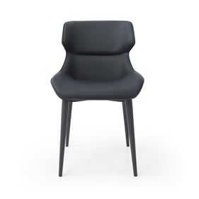 Whiteline Morocco Black Dining Chair