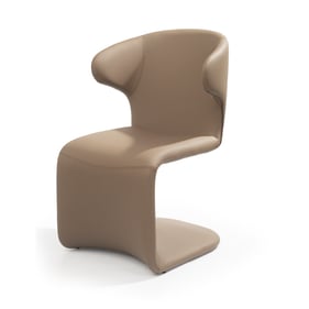 Whiteline Elena Light Brown Dining Chair